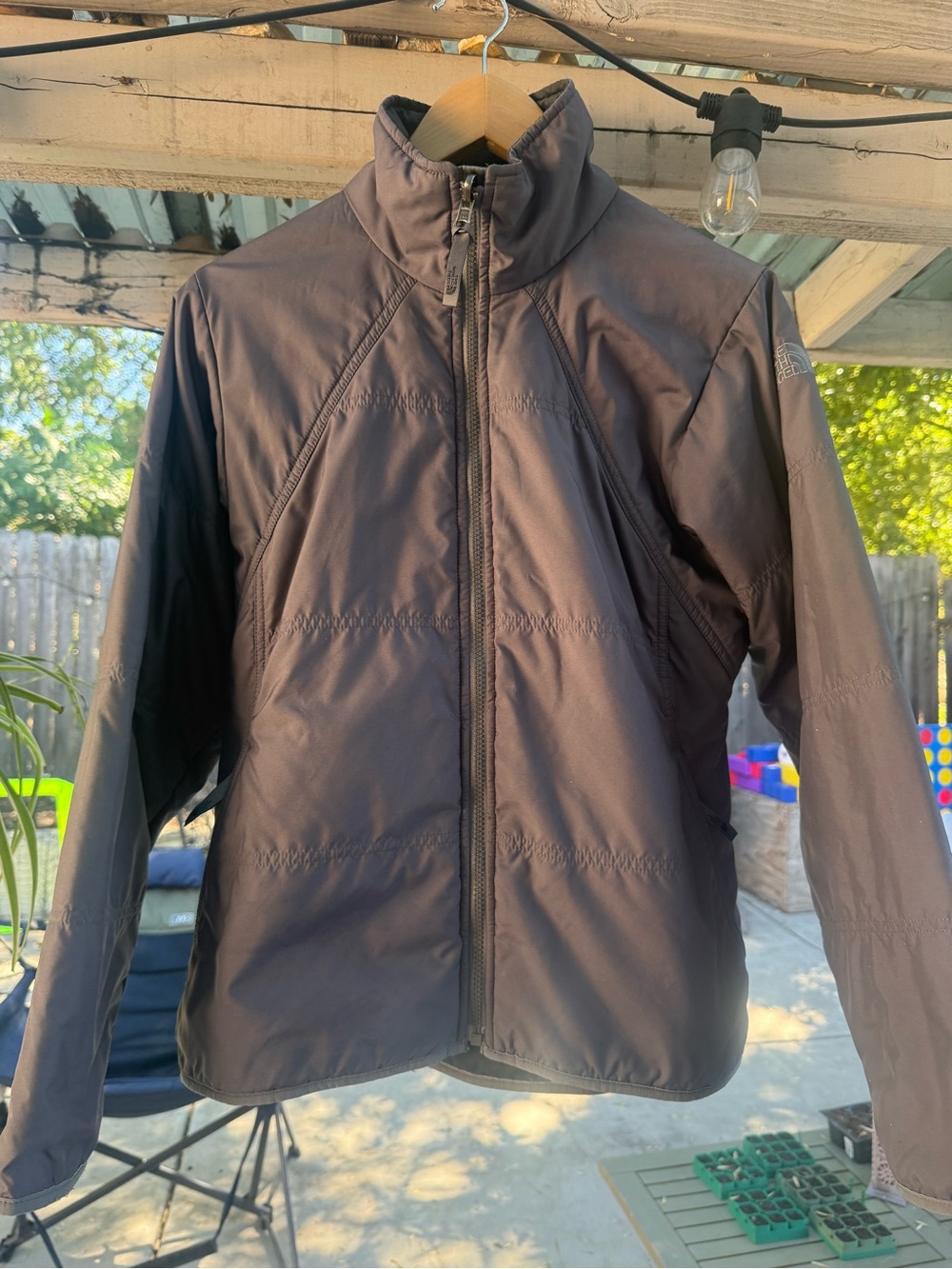 The North Face Women’s  Dark Gray Puffer Jacket